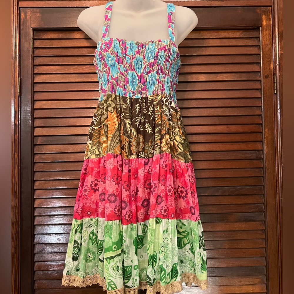 blue sky sun dress